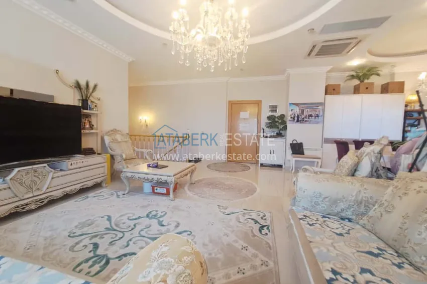 Purchase 2+1 penthouse duplex in Mahmutlar — with sea views and designer renovation 16