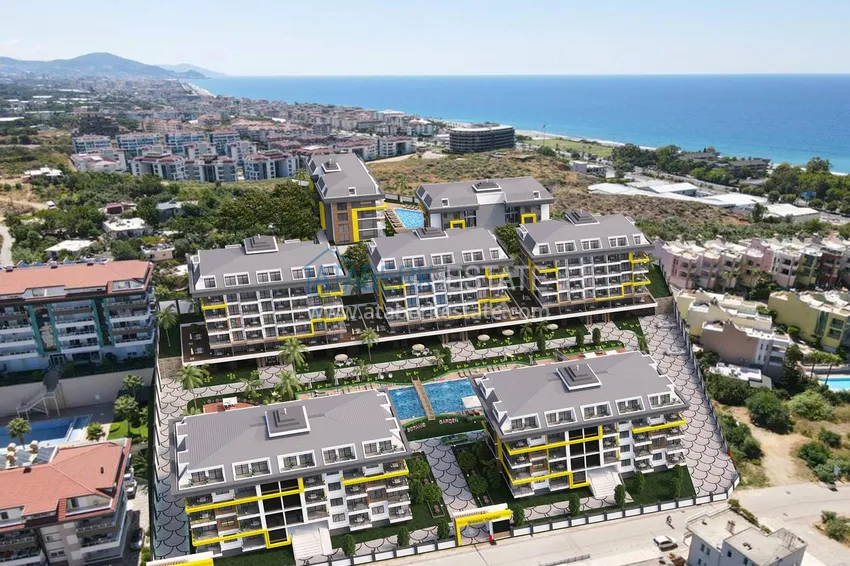 1+1 apartment in Kestel — finely finished and inexpensive, just 400 meters from the sea 1 