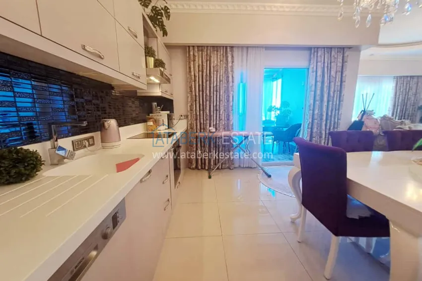 Purchase 2+1 penthouse duplex in Mahmutlar — with sea views and designer renovation 21