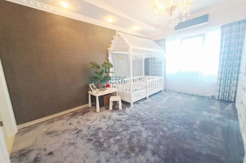 Purchase 2+1 penthouse duplex in Mahmutlar — with sea views and designer renovation 3