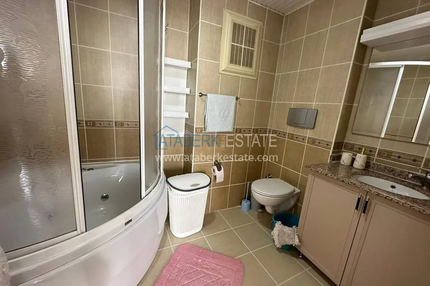 Purchase  4+1 duplex with furniture in Alanya, Oba district — 300 meters from the sea  14 