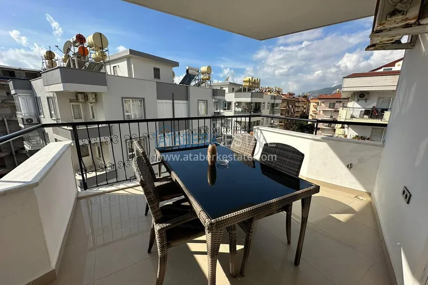 Purchase  4+1 duplex with furniture in Alanya, Oba district — 300 meters from the sea  16 