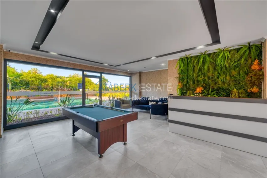 1+1 apartment in Alanya, Oba district — with a short-term rental permit 15 