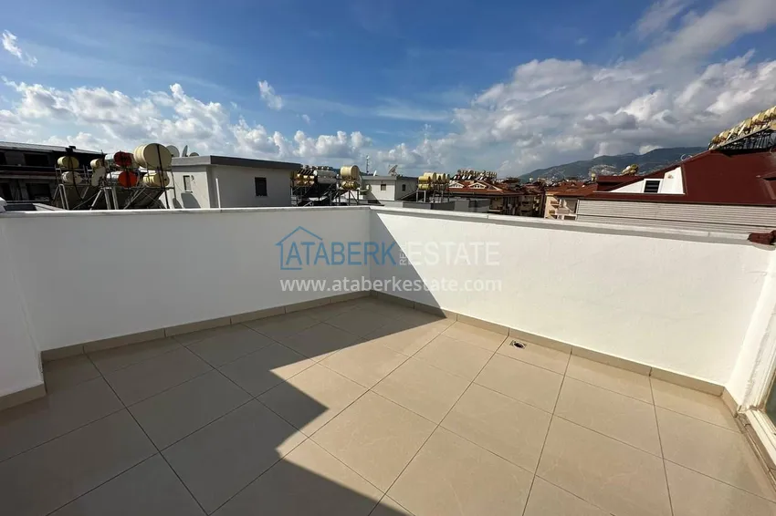 Purchase  4+1 duplex with furniture in Alanya, Oba district — 300 meters from the sea  18 