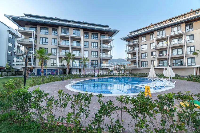 Apartment 2+1 with furniture and mountain views is a cozy option at a reasonable price 1 