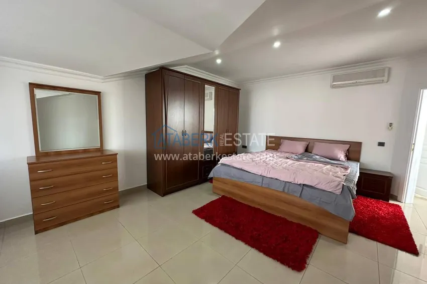Purchase  4+1 duplex with furniture in Alanya, Oba district — 300 meters from the sea  8 