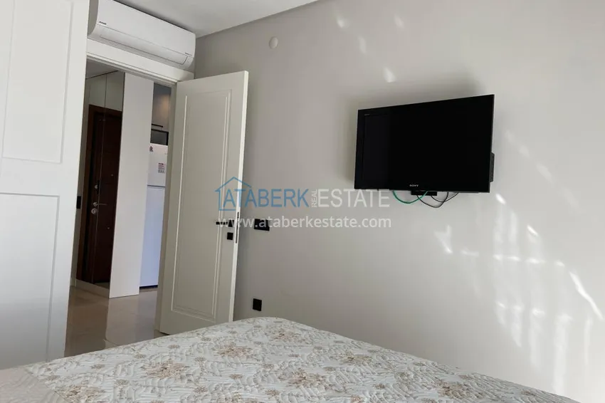 Purchase  1+1 apartment in Alanya, Oba district — furnished from the owner in a luxury complex  11 