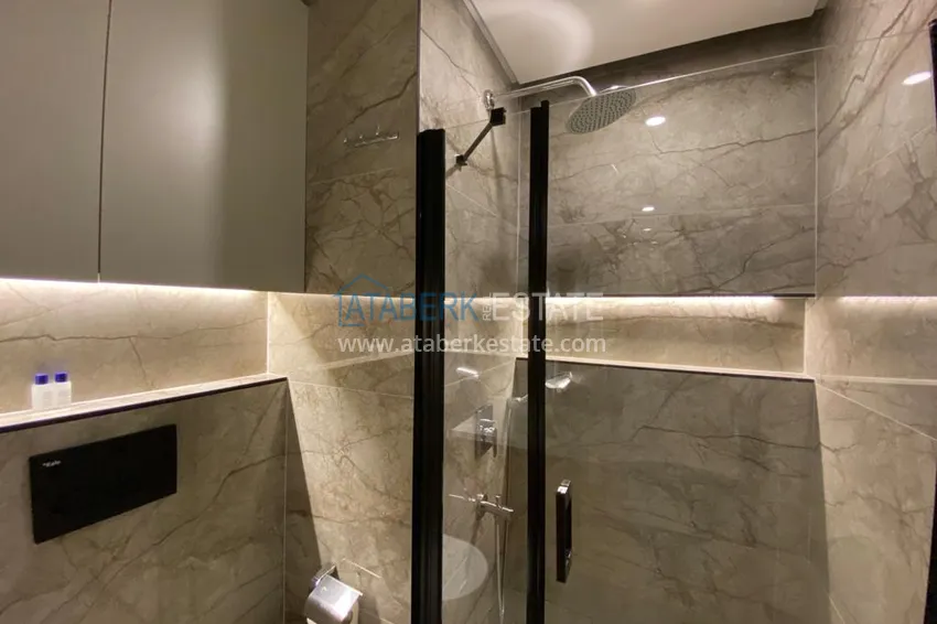 Purchase  1+1 apartment in Alanya, Oba district — furnished from the owner in a luxury complex  13 