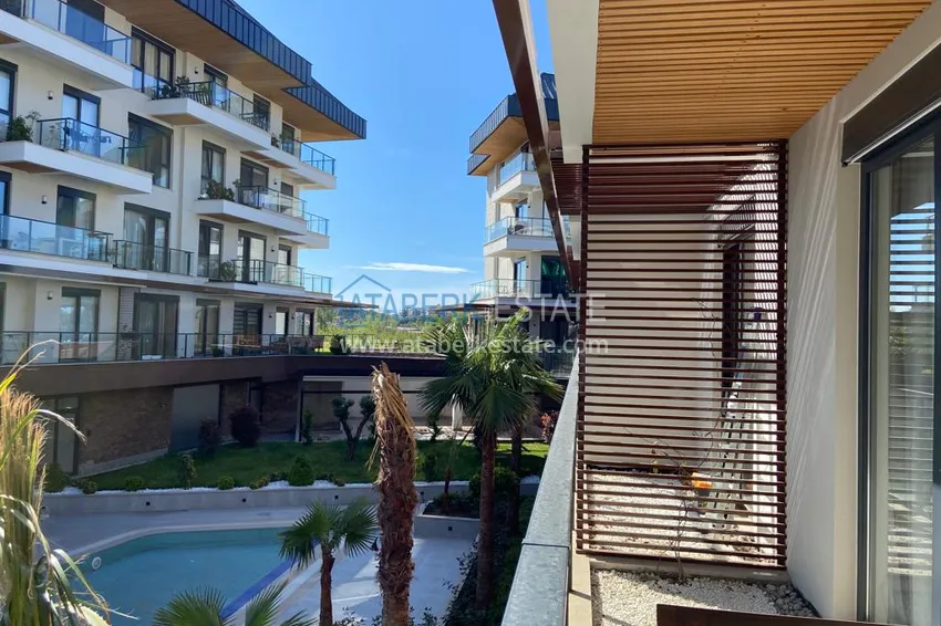 Purchase  1+1 apartment in Alanya, Oba district — furnished from the owner in a luxury complex  16 