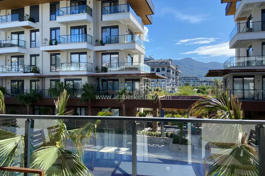 Purchase  1+1 apartment in Alanya, Oba district — furnished from the owner in a luxury complex  17 