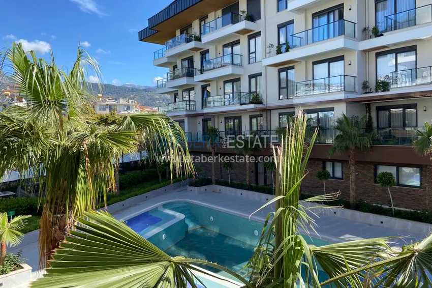Purchase  1+1 apartment in Alanya, Oba district — furnished from the owner in a luxury complex  18 