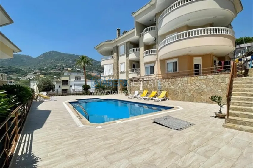 2+1 apartment with sea view and furniture in Alanya - near the center, Bektash district  2 