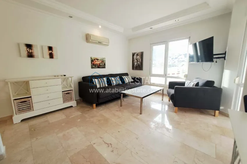 Purchase  2+1 apartment with sea view and furniture in Alanya - near the center, Bektash district  3 