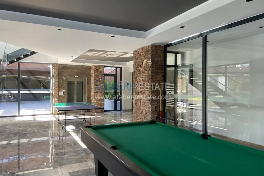 1+1 apartment in Alanya, Oba district — furnished from the owner in a luxury complex  5 