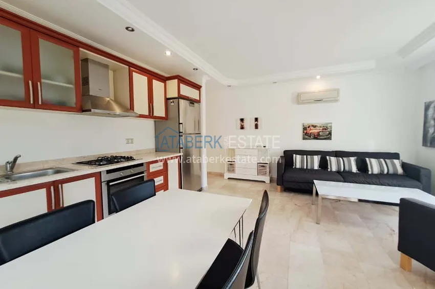Purchase  2+1 apartment with sea view and furniture in Alanya - near the center, Bektash district  6 