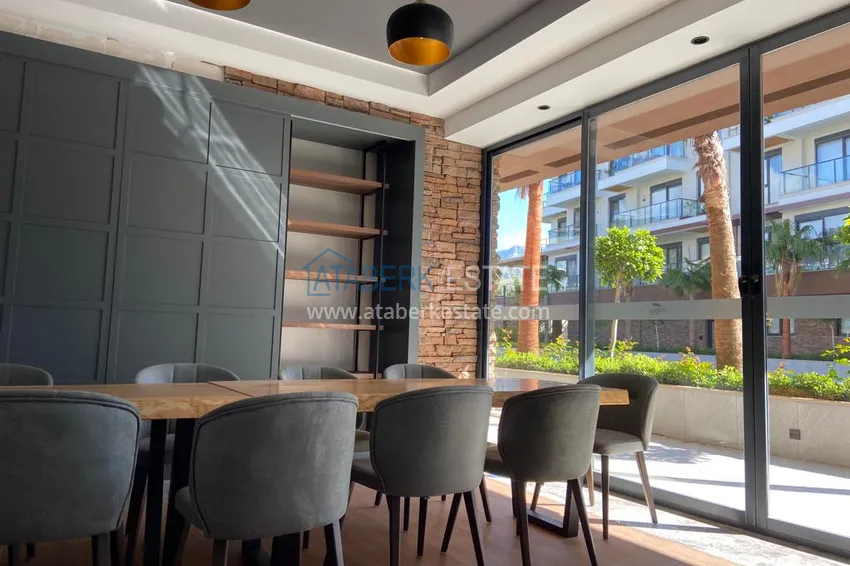 1+1 apartment in Alanya, Oba district — furnished from the owner in a luxury complex  7 