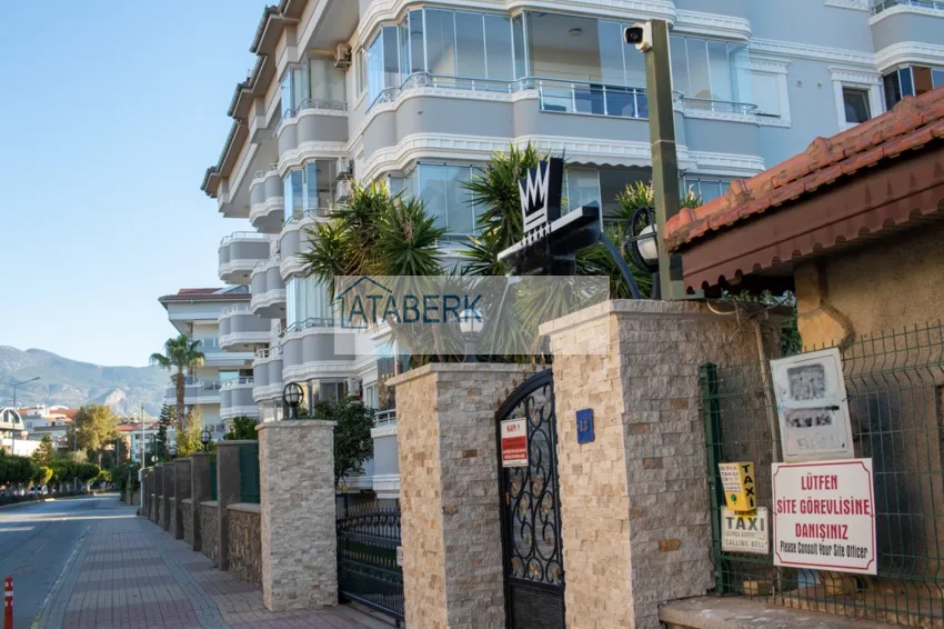 Apartment for a residence permit in Alanya, Oba district — furnished in a European complex 14 