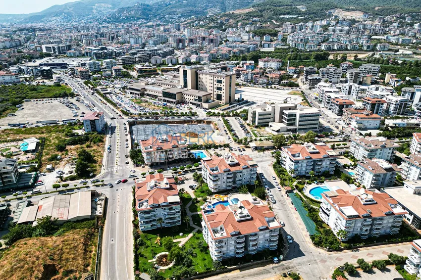 Apartment for a residence permit in Alanya, Oba district — furnished in a European complex 1 