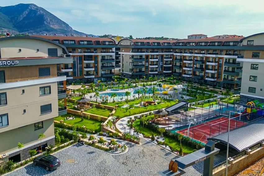 New one bedroom apartment in Alanya, Oba district 2 