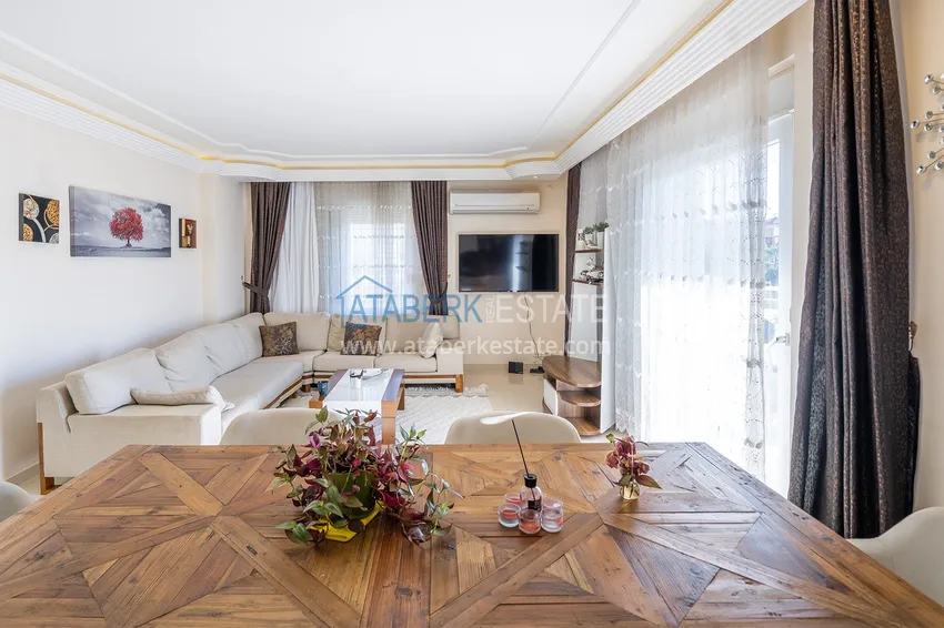 Purchase  Apartment for a residence permit in Alanya, Oba district — furnished in a European complex 3 