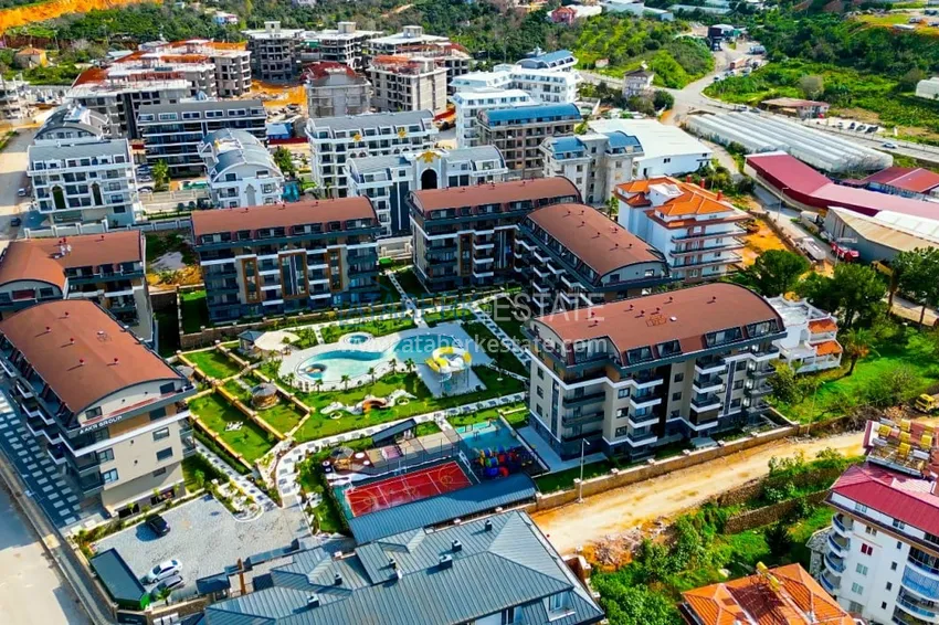 New one bedroom apartment in Alanya, Oba district 3 