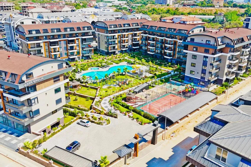 New one bedroom apartment in Alanya, Oba district 7 