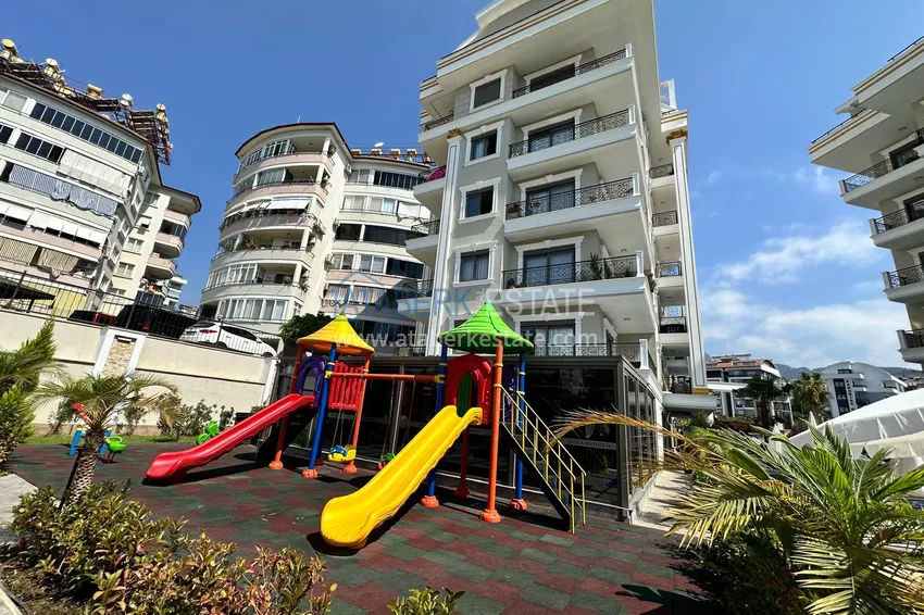 New 1+1 apartment with a fine finish in Oba — Alanya 15 