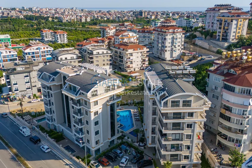 New 1+1 apartment with a fine finish in Oba — Alanya 3 