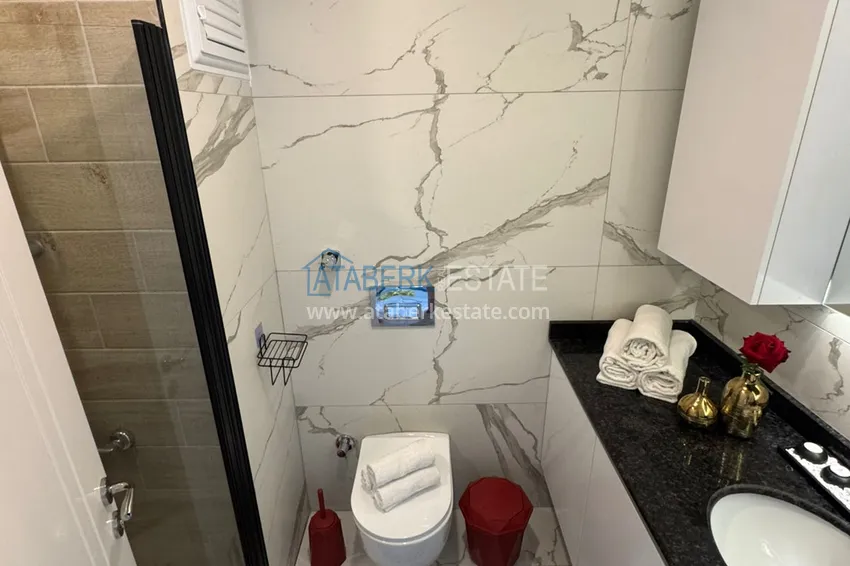 Purchase 1+1 apartment in Avsallar — furnished and well located near Incekum beach 19 