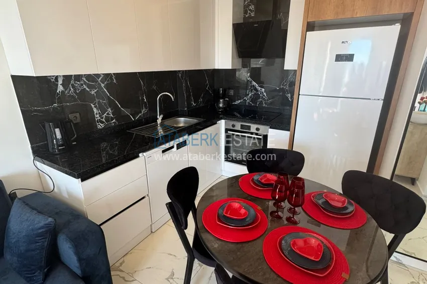 Purchase 1+1 apartment in Avsallar — furnished and well located near Incekum beach 1 