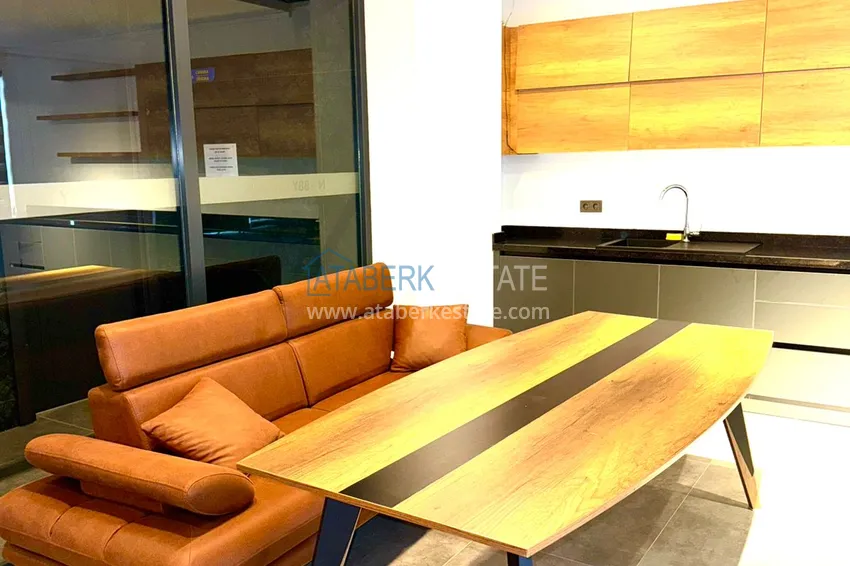 1+1 apartment in Avsallar — furnished and well located near Incekum beach 21 