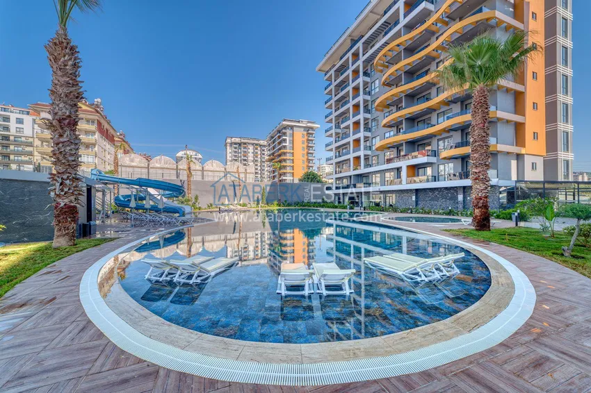 1+1 apartment in Avsallar — furnished and well located near Incekum beach 5 