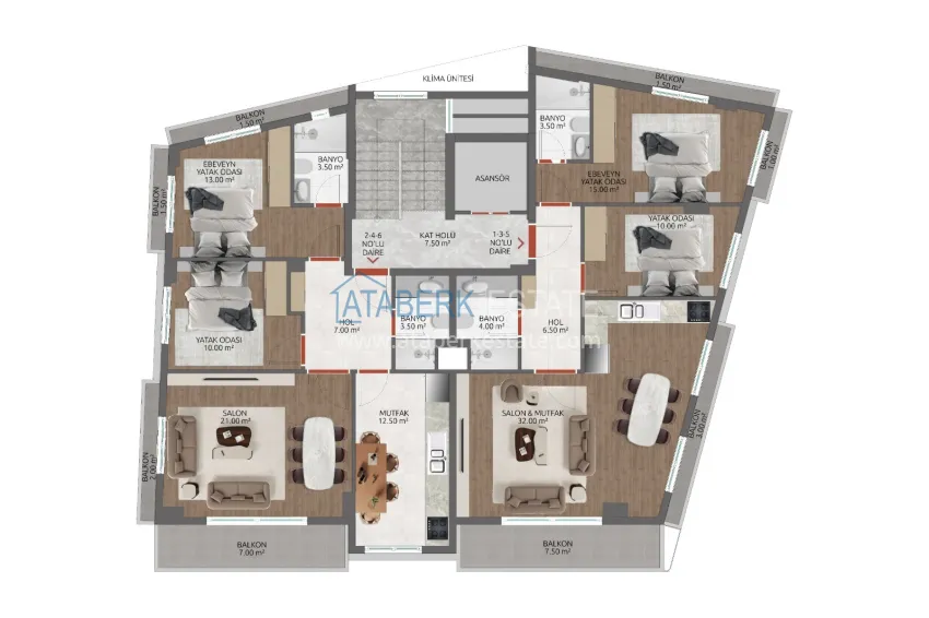 Buy cheap New residential project in the center of Alanya — spacious apartments directly from the developer 1