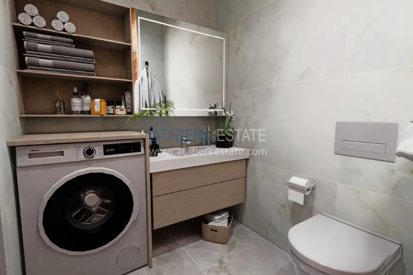 Purchase New residential project in the center of Alanya — spacious apartments directly from the developer 11