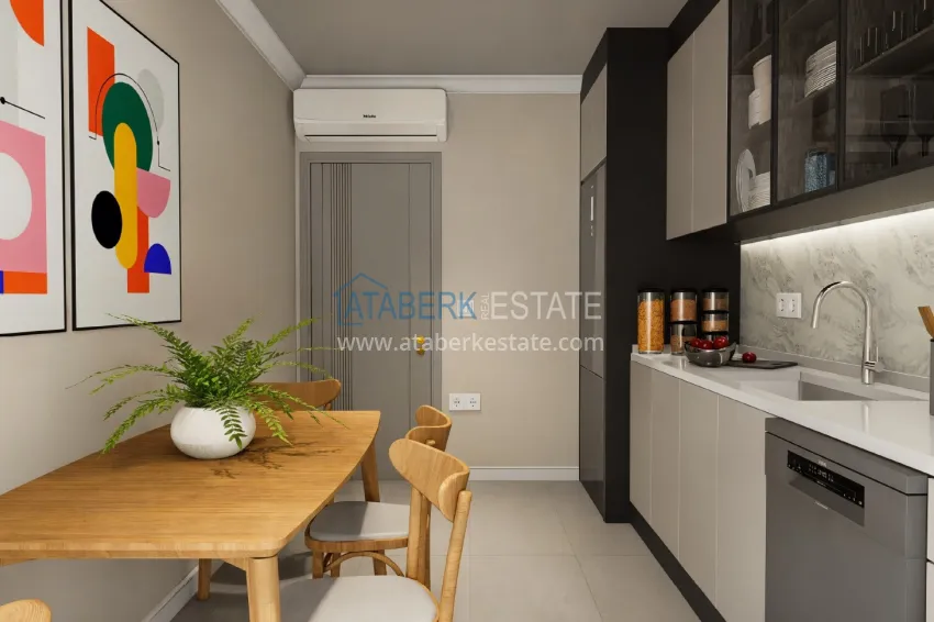 Purchase New residential project in the center of Alanya — spacious apartments directly from the developer 3