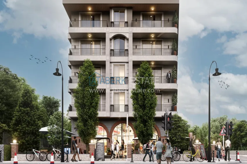 New residential project in the center of Alanya — spacious apartments directly from the developer 5