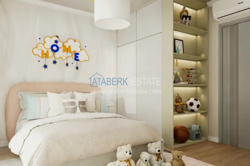 Purchase New residential project in the center of Alanya — spacious apartments directly from the developer 6