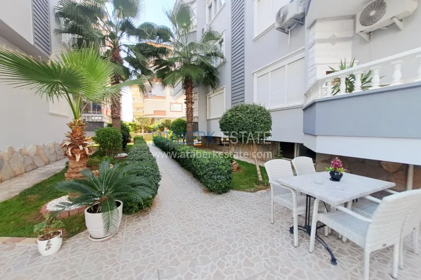 2+1 apartment in Alanya, Oba — furnished, with a large glazed balcony and a convenient location 10 