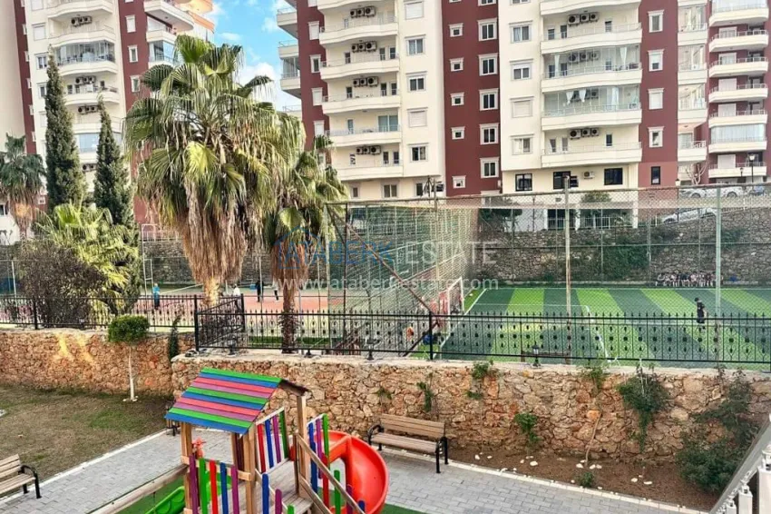 Purchase 1+1 apartment in Alanya Oba - well-maintained complex, pool view 10