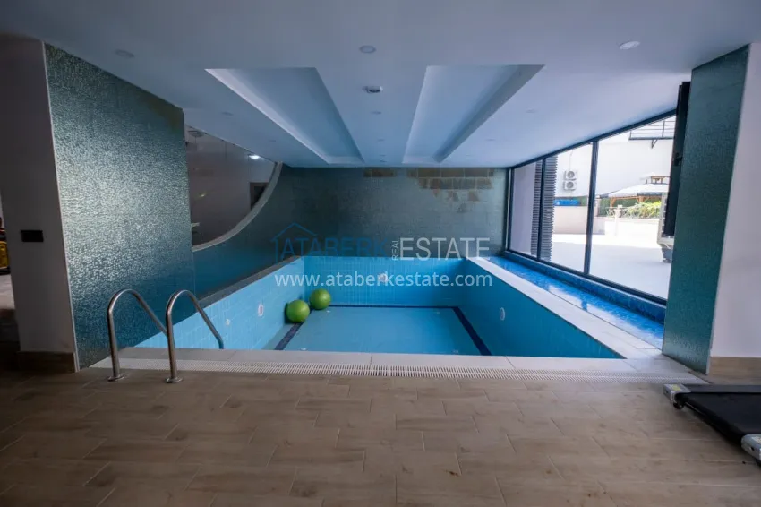 Linear 3+1 apartment with furniture and separate kitchen — in Alanya, Mahmutlar district 11 