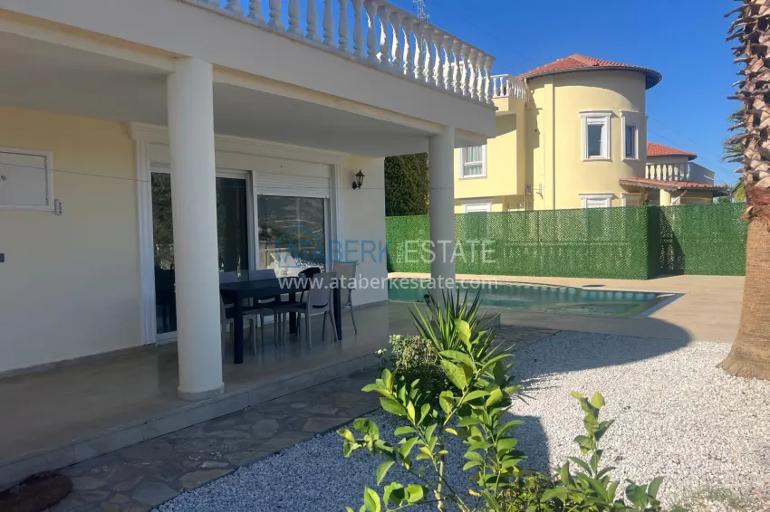 Two-storey villa in Alanya Kargıcak - with private pool and rental license 12 