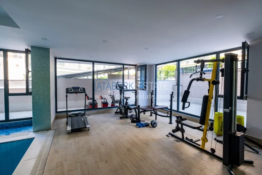 Linear 3+1 apartment with furniture and separate kitchen — in Alanya, Mahmutlar district 12 