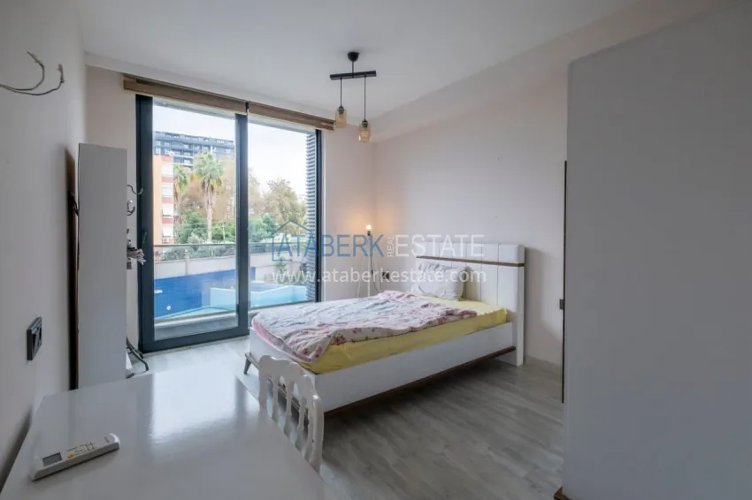 Purchase Linear 3+1 apartment with furniture and separate kitchen — in Alanya, Mahmutlar district 14 