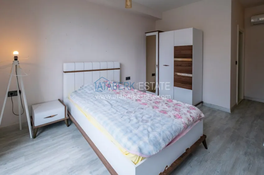 Purchase Linear 3+1 apartment with furniture and separate kitchen — in Alanya, Mahmutlar district 15 