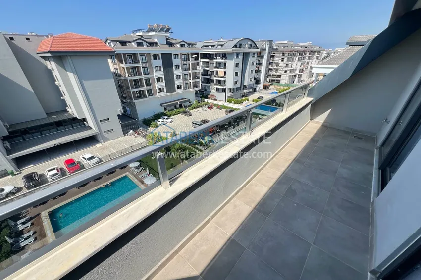 Purchase 1+1 apartment in Alanya, Kargicak, the second coastal one. Suitable for short term rentals 45