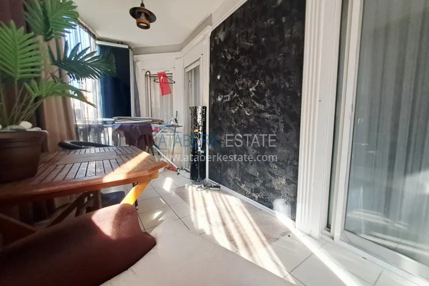 Purchase 2+1 apartment in Alanya, Oba — furnished, with a large glazed balcony and a convenient location 16 