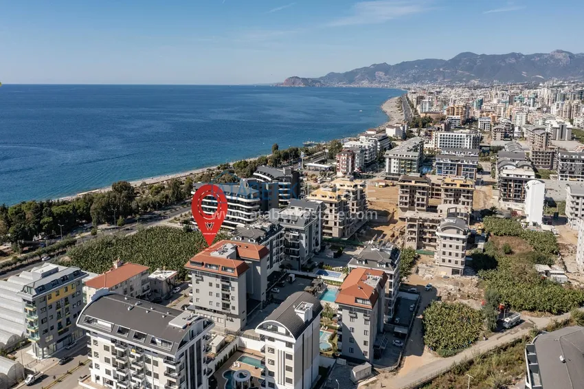 1+1 apartment in Alanya, Kargicak, the second coastal one. Suitable for short term rentals 1