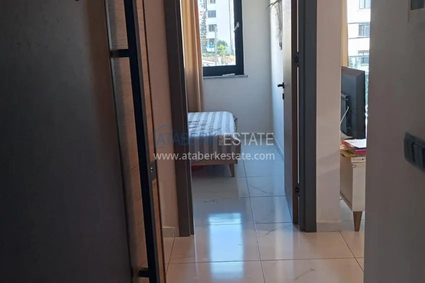 Purchase 1+1 apartment in Alanya Oba - well-maintained complex, pool view 1