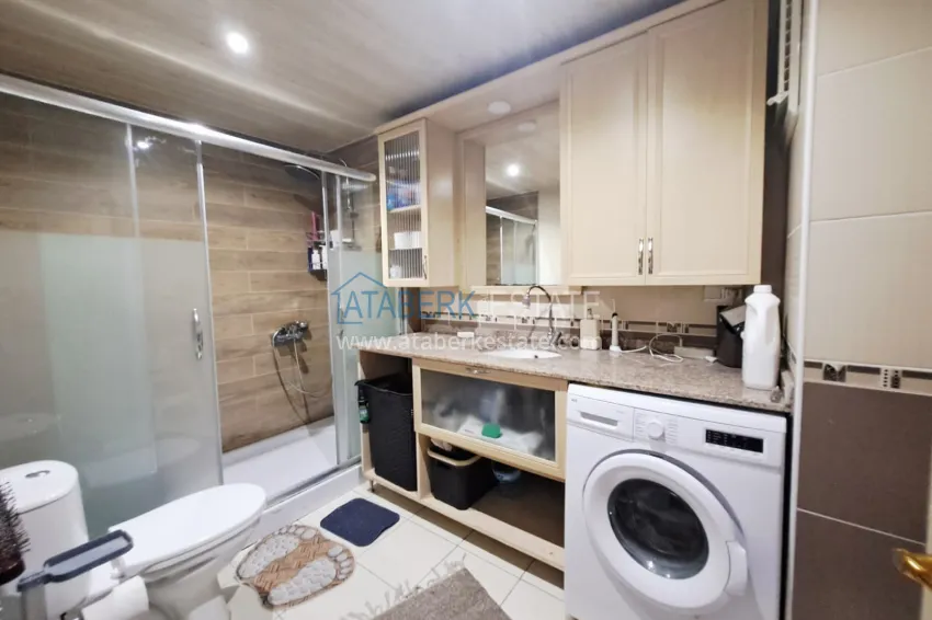 Purchase 2+1 apartment in Alanya, Oba — furnished, with a large glazed balcony and a convenient location 22 