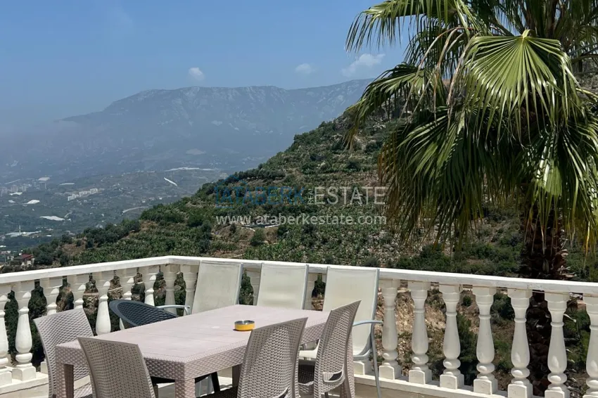 Purchase Two-storey villa in Alanya Kargıcak - with private pool and rental license 11 